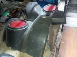 Mitsubishi L200 CR arka tampon köşelikleri