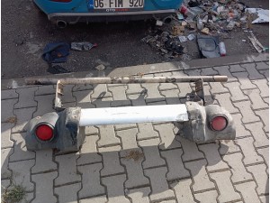 Mitsubishi L200 Euro 4 arka tampon 