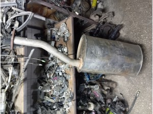 Ssangyong kyron egzoz susturucu su